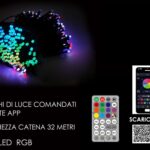 CATENA 400 LED C/TELECOMANDO ART.451630