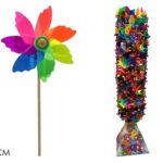 GIRANDOLE MULTICOLOR 20 CM ASS. IN PB ART.992801