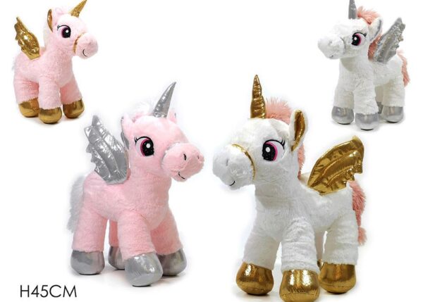 MORBIDOSI-UNICORNO H45CM 4ASS ART.721760