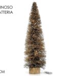 ALBERO C/BASE LEGNO H60 B/O ORO ART.405153