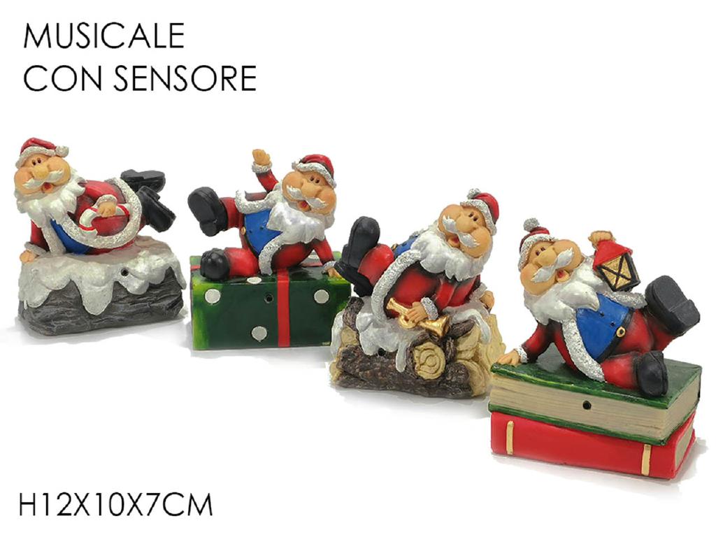 BABBO NATALE CERAMICA 4 ASS.ART.447100 BABBO NATALE CERAMICA 4 ASS.ART.447100