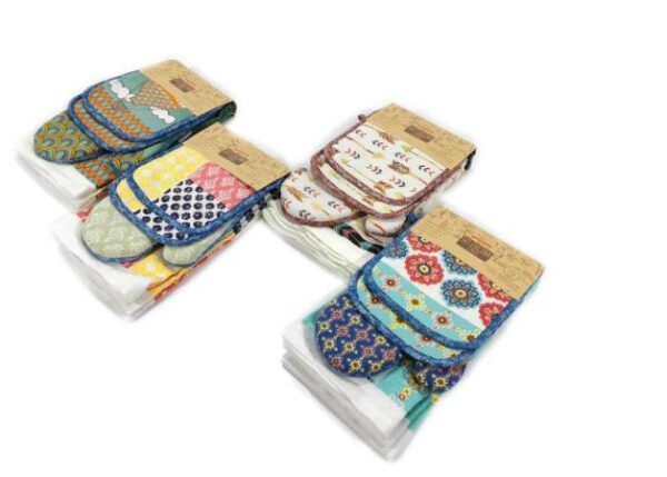 SET 5PZ 2PRESINE+1GUANTO+2STROFINACCI 4ASS ART.626723