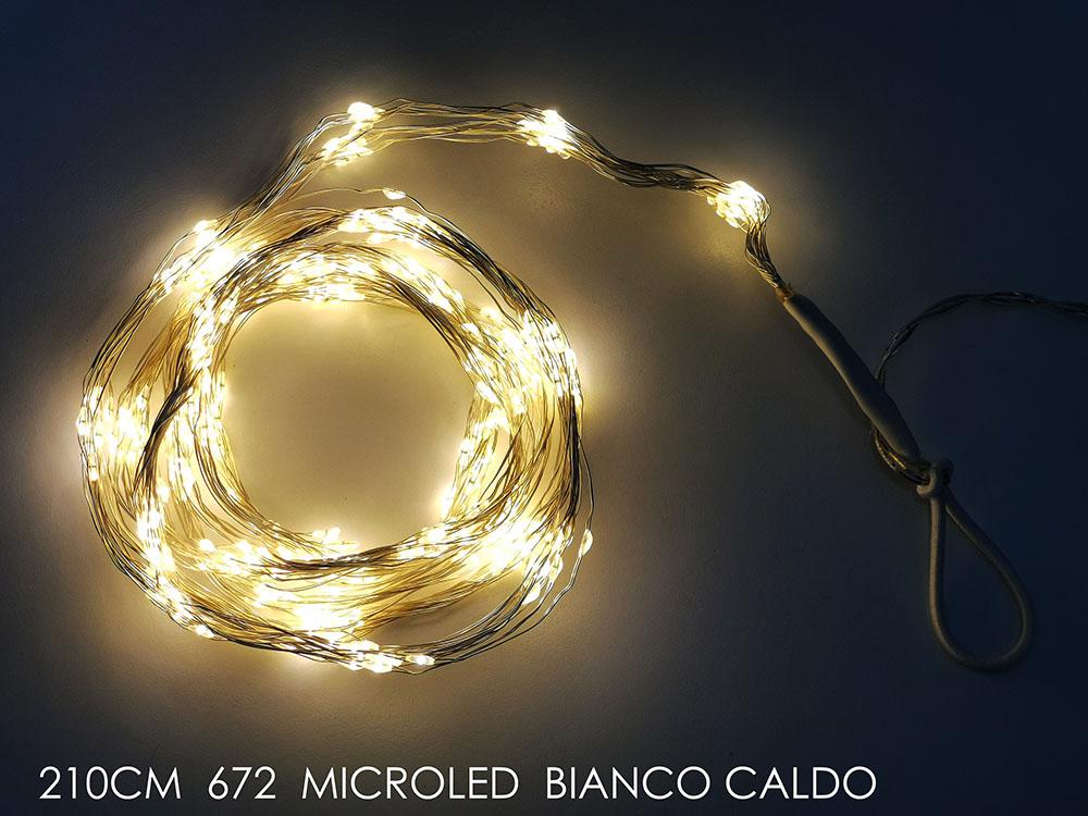 LUCI MANTELLO B.CALDO 2.1M C/672 MICROLE ART.405955 LUCI MANTELLO B.CALDO 2.1M C/672 MICROLE ART.405955
