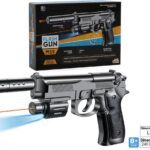 PISTOLA M19 FLASH GUN C/LASER/LU. SILENZ ART.101284A