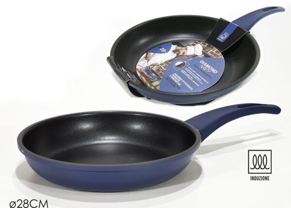 PADELLA INDUZIONE 28CM DIAMOND NAVY BLUE ART.652425