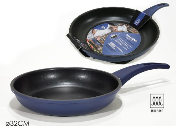 PADELLA INDUZIONE 32CM DIAMOND NAVY BLUE ART.652426