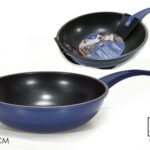 PADELLA INDUZIONE 30CM DIAMOND NAVY WOK BLUE ART.652434
