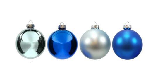 PALLA VETRO 80MM CELESTE 4ASS DISPL ART.403124