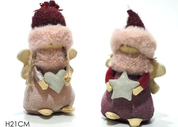 ANGELO 21CM BORDEAUX 2ASS ART.409027