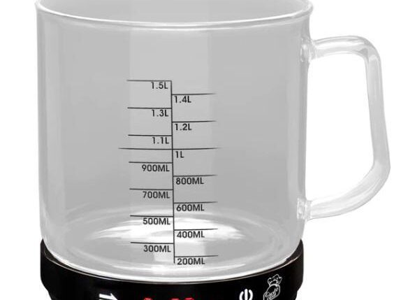 BILANCIA DA CUC. DIGIT.C/CONT. VETRO 5KG ART.690219