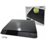 BILANCIA DA CUCINA DIGIT. 15KG NERA ART.690222