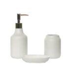 SET DA BAGNO 3 PEZZI 4 BIANCO ART.706908