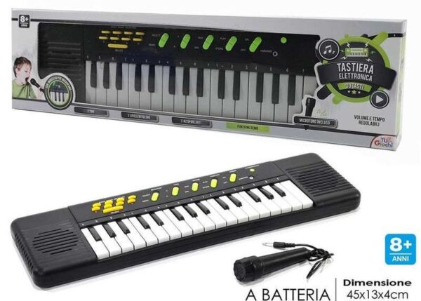 TASTIERA ELETT. C/MICROFONO 30 TASTI ART.100378