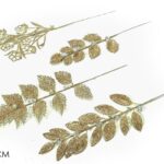 RAMO H38CM GLITT.CHAMPAGNE 4ASS. ART.442572