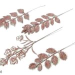 RAMO H38CM GLITTER ROSA 4ASS. ART.442575