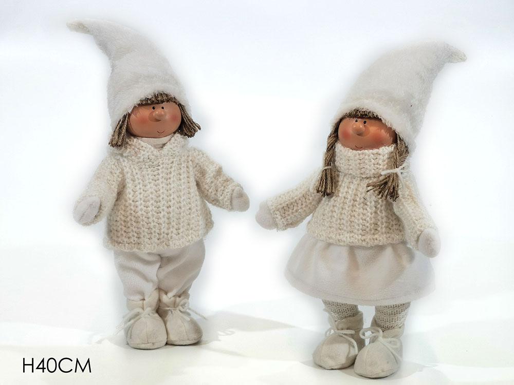 BIMBO 40CM C/CAPPELLO BIANCO 2ASS. BIMBO 40CM C/CAPPELLO BIANCO 2ASS.