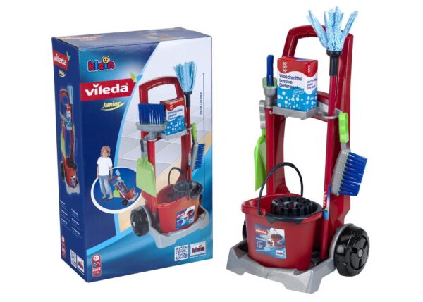 SET PULIZIA CARRELLINO DEL PULITO 20PZ ART.104130