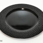 SOTTOPIATTO NAT. 33 CM NERO ART.899648A