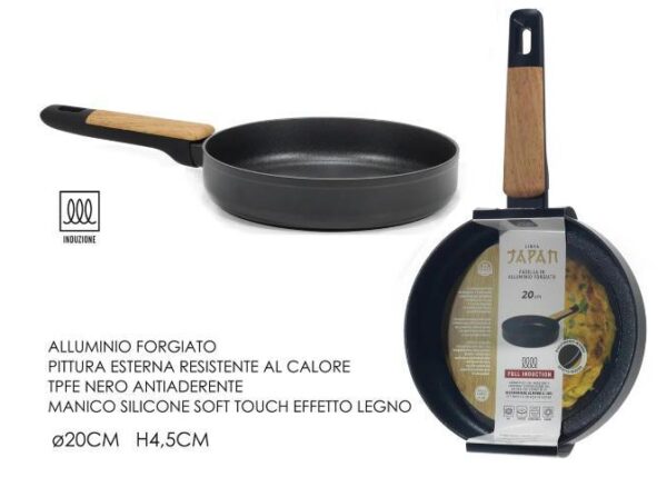 PADELLA Ã˜20CM JAPAN FULL INDUCTION NERO ART.572530