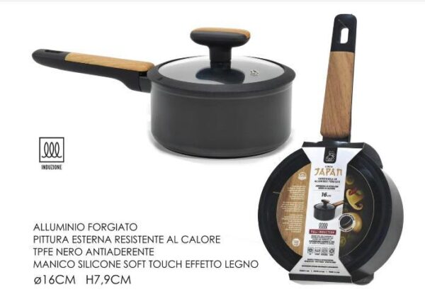 CASSERUOLA Ã˜16CM JAPAN C/COP.C/MAN IND. ART.572537