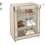 SCARPIERA 3 RIPIANI BEIGE 60X35X85H CM