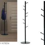 APPENDIABITI DA TERRA H175CM NERO ART.726081