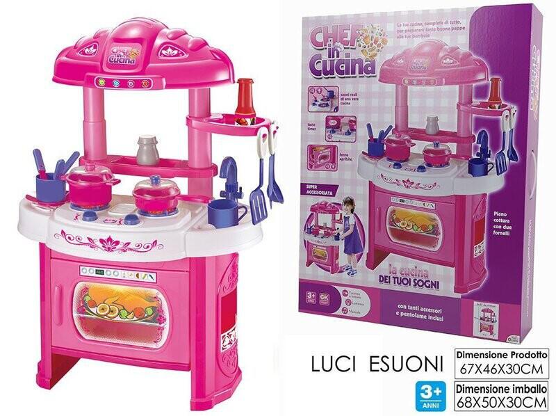 PRIMO CHEF - LA CUCINA 53 PZ B/O LU/SUO ART.122622 PRIMO CHEF - LA CUCINA 53 PZ B/O LU/SUO ART.122622