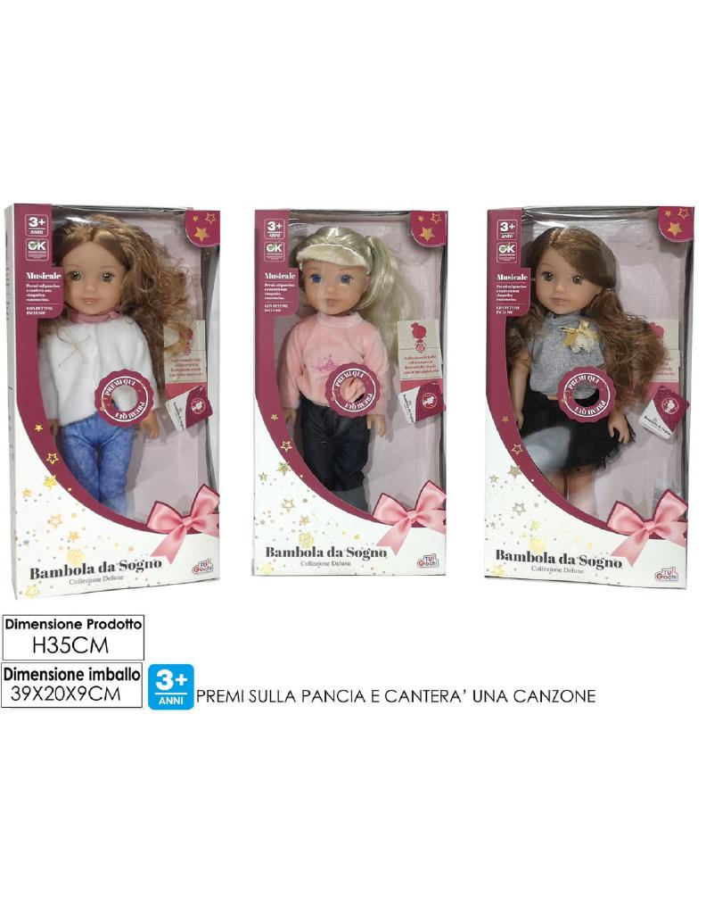 BAMBOLA LILLY LOVE TRY-ME 3ASS ART.122774 BAMBOLA LILLY LOVE TRY-ME 3ASS ART.122774