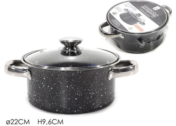 CASSERUOLA C/COP. Ã˜22X9.6 ART.661119