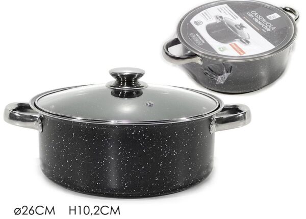 CASSERUOLA C/COP. Ã˜26X10.2 ART.661121