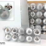 SET 10 PALLE 70MM SILVER MISTE