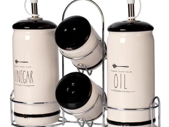 SET MENAGE C/STAND LINEA VINTAGE ART.510220