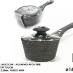 CASSERUOLA COOKSTONE 1MAN. 16CM IND. GRI. C/CO ART.652419