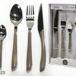 SET POSATE 24PZ GLOSSY NOCCIOLA ART.676620
