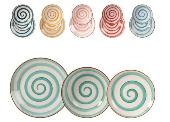 SERVIZIO PIATTI 18PZ GLOSSY MIX ART.527860