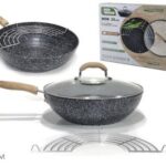 WOK"STONE ECO WOOD"Ã˜30CM C/GRI. INDUZ. ART.572528