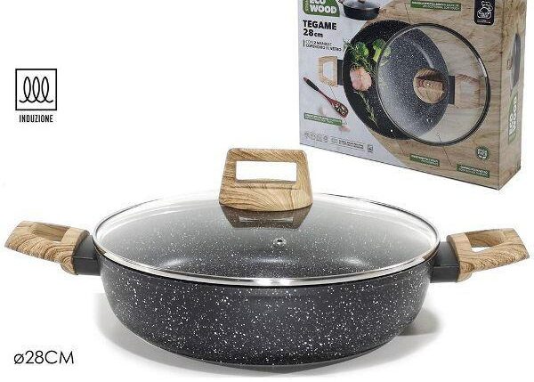 WOK"STONE ECO WOOD" Ã˜28CM INDUZ.ART.572554