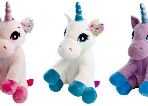 PELUCHE UNICORNO 54CM