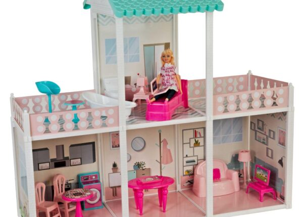 CITY LIFE - VILLETTA CON BAMBOLA E ACCESSORI