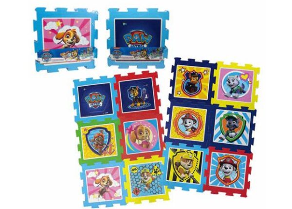 PAW PATROL - TAPPETONE PUZZLE 6 PZ ART.47602