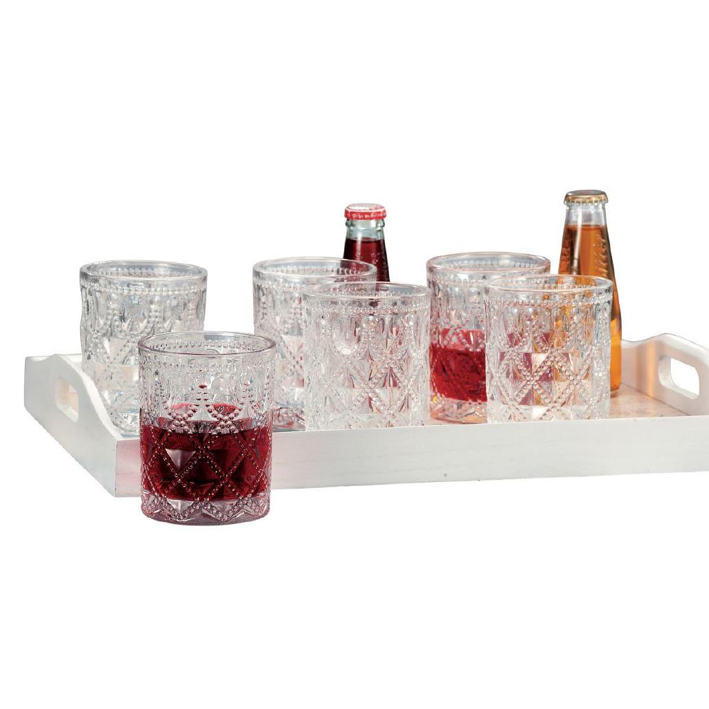 BICCHIERI IN VETRO ALLEN SET 6 32CL ART.48308 BICCHIERI IN VETRO ALLEN SET 6 32CL ART.48308