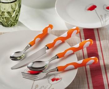 SET 24 POSATE ACCIAIO ALLOY ASS4COL