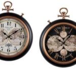 OROLOGIO PARETE FER+MDF A2D CM42X52 ART.66021