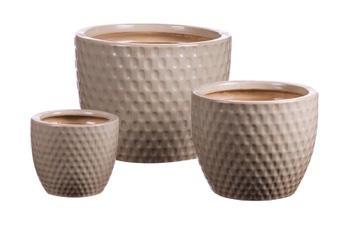 CACHEPOT GRIGIO ANTICO GRANDE 67325 - DIAM30XH26 ART.67328