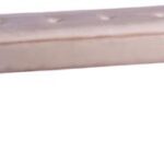 PANCA VELL VERVEG CREMA 110X40XH47 ART.67921