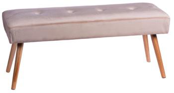 PANCA VELL VERVEG CREMA 110X40XH47 ART.67921 PANCA VELL VERVEG CREMA 110X40XH47 ART.67921