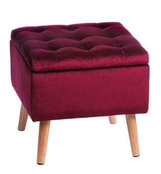 POUF VELL AMAD+CONT BORD 39X39XH39 ART.67934 POUF VELL AMAD+CONT BORD 39X39XH39 ART.67934