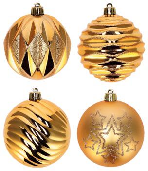 PALLINE NAT.ORO X 2 PZ A4M EXPO22 D8 ART.70174