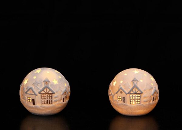 PALLINA CERAM C/LED NAT A2C D12XH10 ART.70842