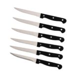 SET 6 COLTELLI IN ACCIAIO ART.71537